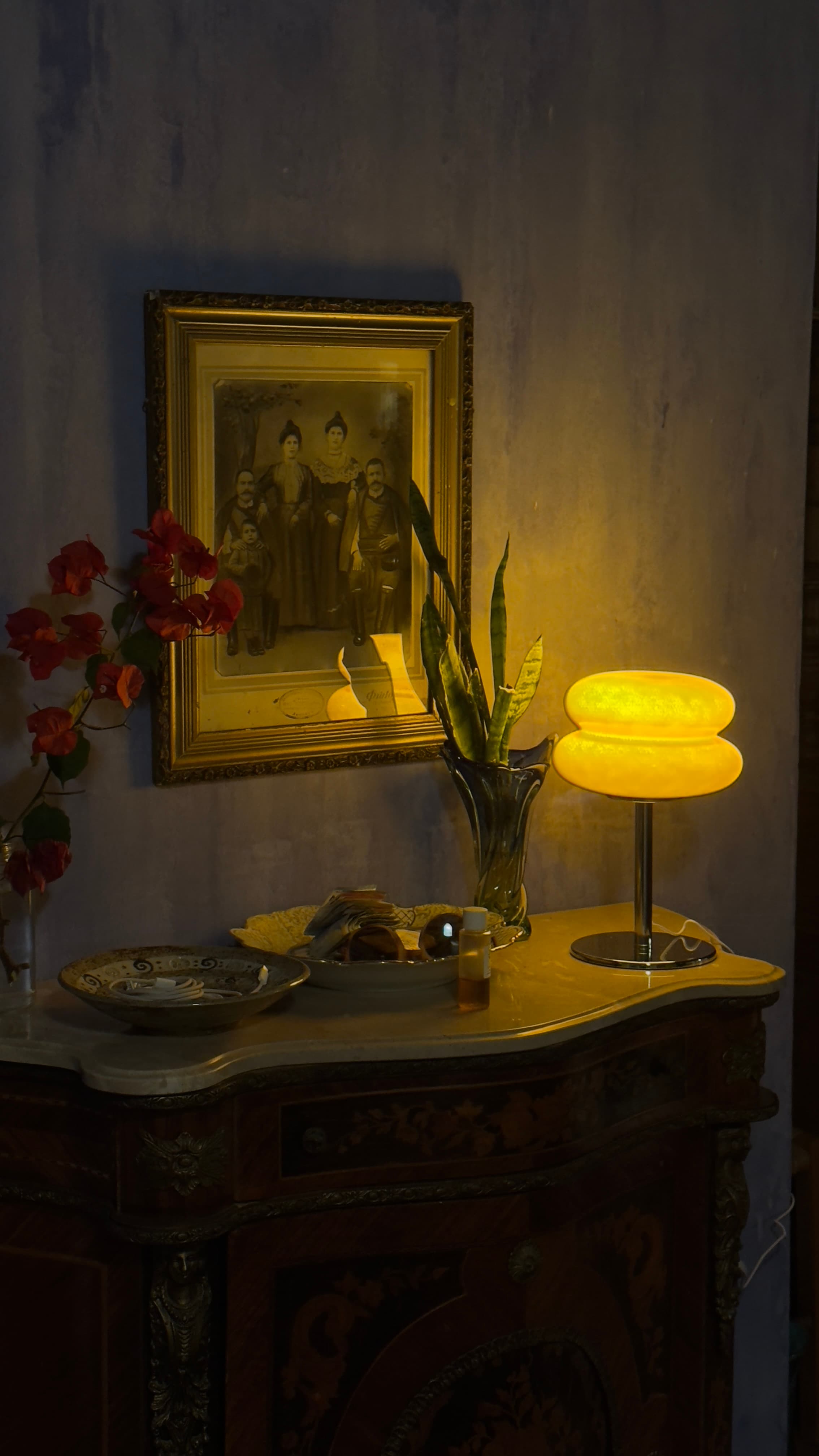 Heritage Portrait & Lamp